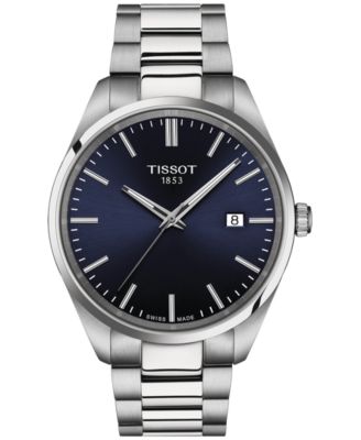 Мужские швейцарские часы Tissot PR 100 с браслетом из нержавеющей стали 40 мм
