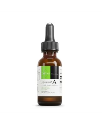 DaVinci Labs Liposomal A - Жидкая витаминная добавка А для поддержания здоровья костей, кожи, кишечника, зрения и иммунитета - Не содержит глютена и не имеет цвета.