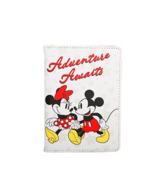 Disney Mickey & Minnie Passport Holder - Симпатичный дорожный кошелек для поклонников Диснея, официально лицензированный