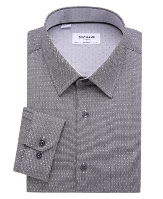 Модное платье-рубашка в полоску от Duchamp London