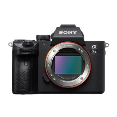Полнокадровый беззеркальный цифровой фотоаппарат Sony Alpha a7 III (только корпус) черный