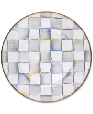 Тарелка для ужина в клетку от Маккензи-Чайлдс Стерлинг