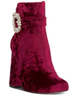 Женские ботильоны на блочном каблуке с пряжками от Jessica Simpson украшенные Luminna 31890₽