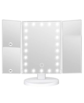 Увеличительное зеркало для макияжа Cowin с подсветкой