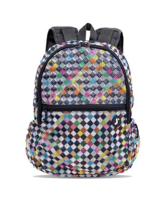 Прозрачный рюкзак J World Mesh для школы