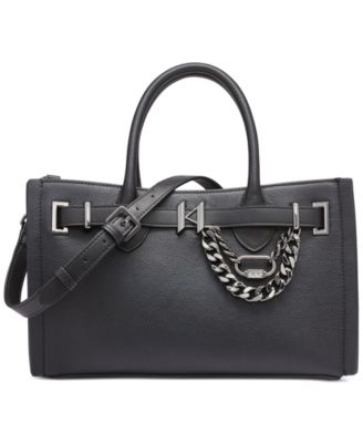 Кожаная сумка KARL LAGERFELD PARIS Cerise из натуральной кожи среднего размера 59790₽