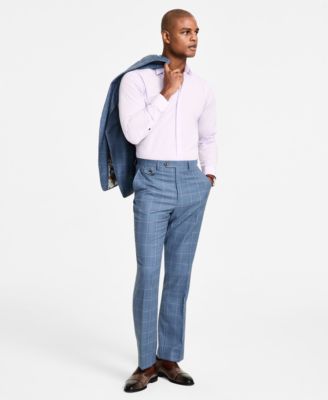 Мужские брюки в клетку классического кроя из коллекции Tayion 27090₽