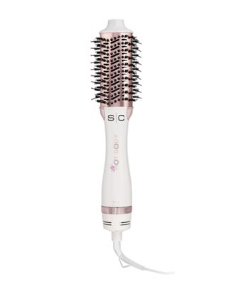 Профессиональная щетка для выдувания волос StyleCraft Lil' Hot Body Blowout Brush - Белый/Розово-белый