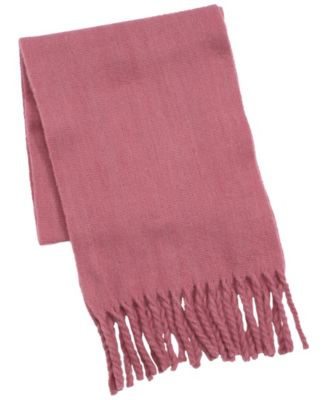 Шарф с бахромой из плюшевого букле Echo 23