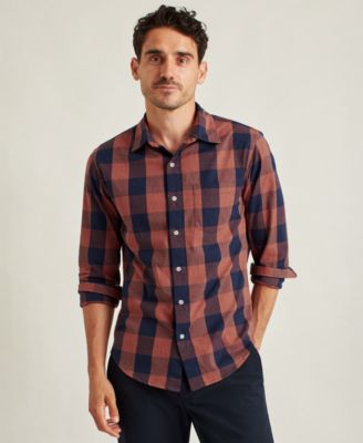 Мужская клетчатая рубашка Bonobos с длинным рукавом и пуговицами на пуговицах 19890₽