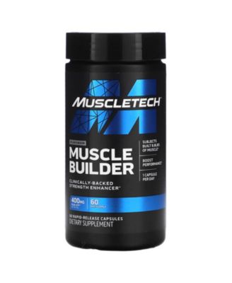 MuscleTech Platinum Muscle Builder - 60 бесцветных капсул быстрого высвобождения