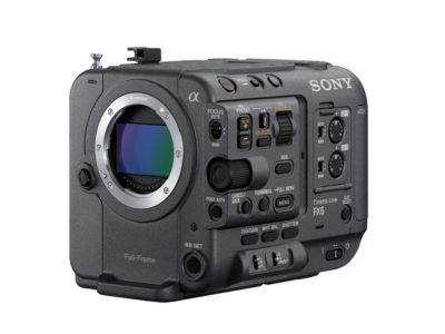 Корпус полнокадровой камеры Sony FX6 Cinema Line серого цвета