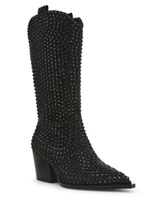 Betsey Джонсон Женские Рэнди Горный Хрусталь Ковбойские Сапоги 48490₽