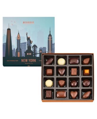 Шоколадное ассорти из сувенирной коллекции Neuhaus New York, 16 штук