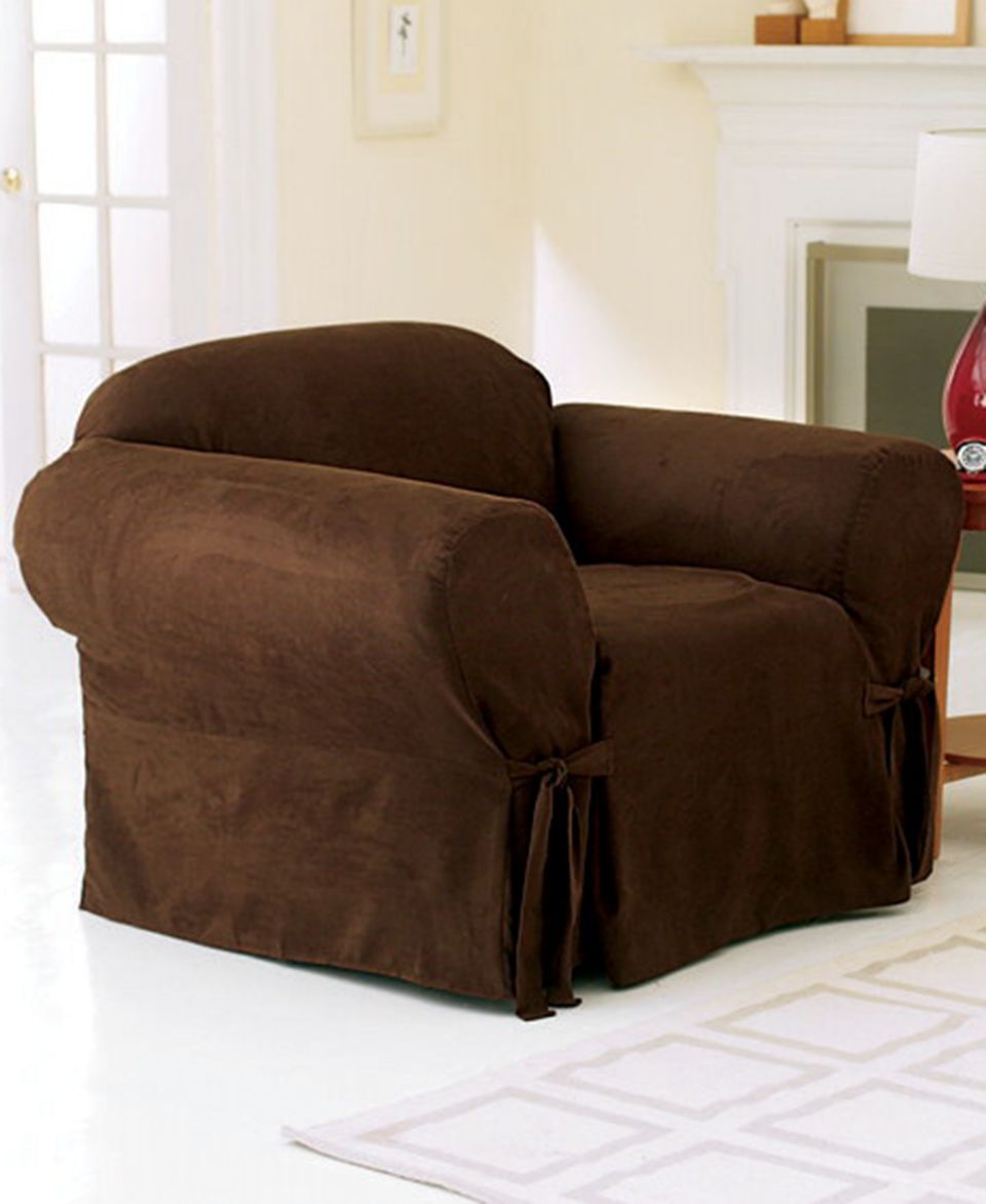 Sure Fit Slipcovers, Stretch Pinstripe Recliner Cover   Slipcovers