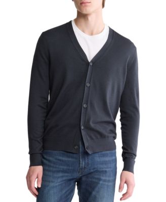 Мужской кардиган Calvin Klein обычного кроя с V-образным вырезом 14790₽