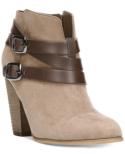Carlos By Carlos Santana Helene Short Buckle Booties Reviews Boots Shoes Macy S