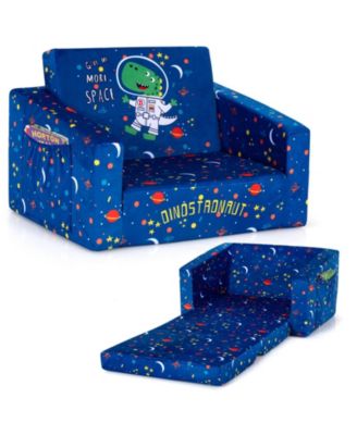 Детский диван-трансформер GOUUN 2-в-1 с бархатной обивкой