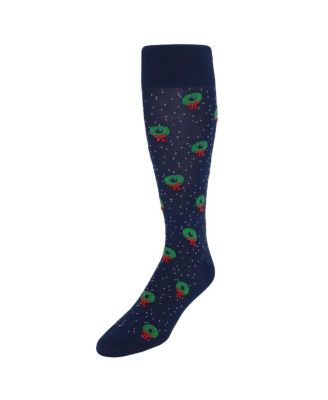 ТРАФАЛЬГАР Трафальгар украшает Холлы Праздничным венком на голени Носки из мерсеризованного хлопка (1 пара)