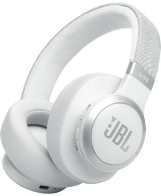 JBL Live 770NC Bluetooth через ухо белый