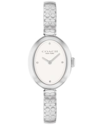 Женские часы-браслет COACH Sammy серебристого цвета из нержавеющей стали, 22,5 мм