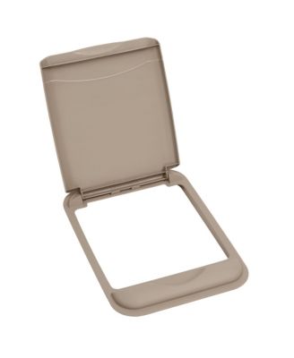 Сменная крышка для мусорного ведра Rev-A-Shelf 35 Qt, шампанское (только с крышкой) RV-35-LID-12-1