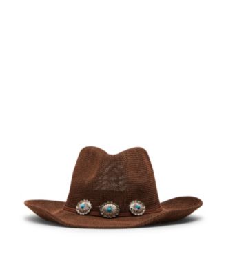 Западная шляпа с отделкой в стиле Боло от Стива Мэддена 10390₽