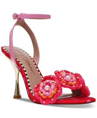 Женские босоножки в стиле Айнслейи макраме Betsey Johnson 21890₽