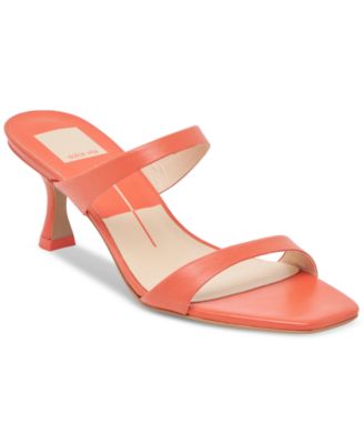 Женские модельные босоножки Genora Dolce Vita с двумя ремешками на низком каблуке