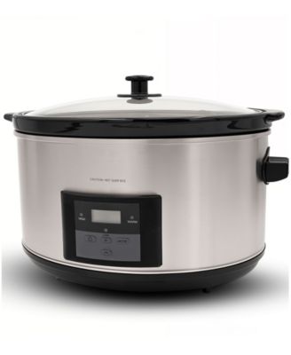 Цифровая мультиварка Elite Cuisine из нержавеющей стали емкостью 8,5 Кварт