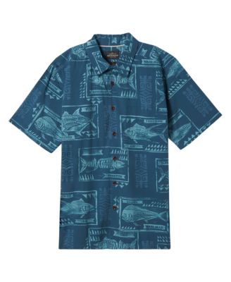 Мужская тканая рубашка Quiksilver Waterman Block Fish от Quiksilver Waterman