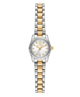 Женские двухцветные часы Michael Kors Lexington с тремя стрелками из нержавеющей стали, 19 мм