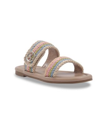 Сэм и Либби, маленькие и большие девочки, босоножки Belle Cord Slide.