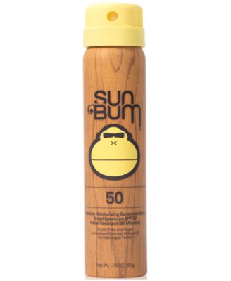 Увлажняющий солнцезащитный спрей Sun Bum Premium SPF 50 Mini, 1,75 унции, без цвета