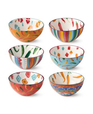 Универсальные чаши, сертифицированные по международному стандарту Caliente, набор из 6 штук