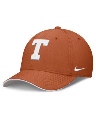 Мужская бейсболка Nike Texas Orange Texas Longhorns 2025 Dugout Coachs Rise Swoosh Performance Flex Hat от Nike