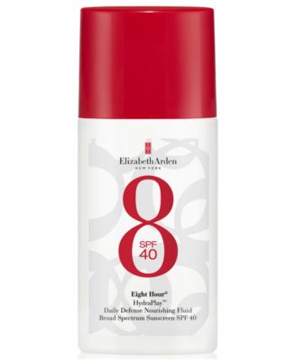 Elizabeth Arden Eight Hour HydraPlay Daily Defense Питательный флюид для ежедневной защиты от солнца широкого спектра действия SPF 40, 1,7 унции, без цвета
