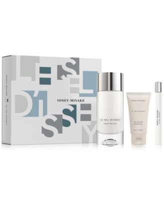 Мужские духи Issey Miyake, 3 шт. Подарочный набор туалетной воды Le Sel d'Issey
