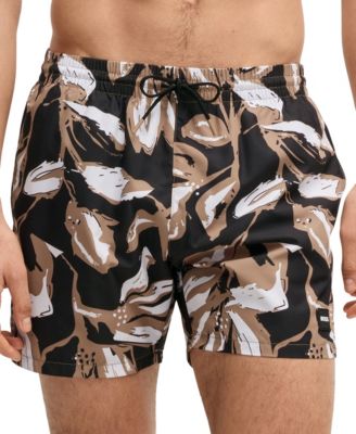 Мужской купальник с принтом на подкладке от BOSS by Hugo Boss