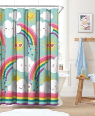 Занавеска для душа Dream Factory Rainbow Flare, 72