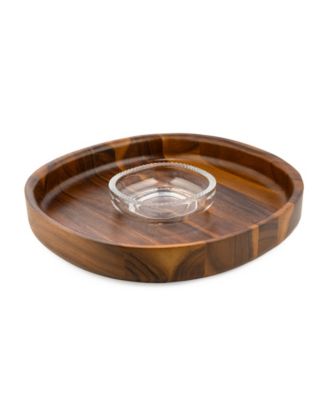 Оплетка из намбе для чипсов и миски для соуса