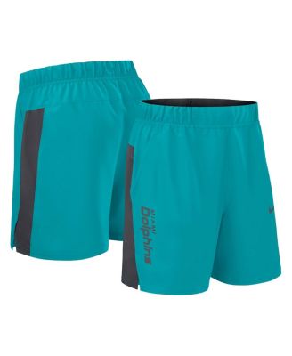 Nike мужская Аква Майами дельфины тканые шорты производительности Победы 