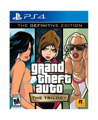 Take 2 Интерактивная игра Grand Theft Auto: The Trilogy - Окончательное издание для PlayStation 4 multi