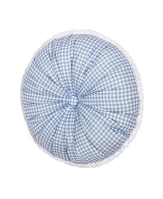 Декоративная подушка Royal Court Kourtney с тафтингом, круглая, 15 дюймов