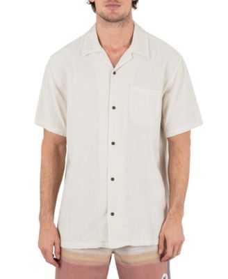 Мужская вышитая рубашка с коротким рукавом Laguna Camp от Hurley