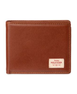 Мужской RFID-кошелек Tommy Hilfiger повышенной вместимости в тонком переплете