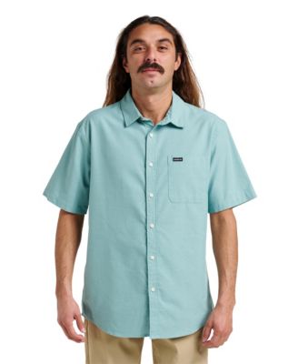 Классическая мужская рубашка Quiksilver Shoreline с коротким рукавом