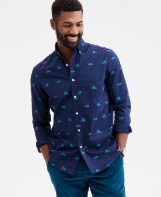 Клубная рубашка из поплина с длинным рукавом, эксклюзивная модель Macy's