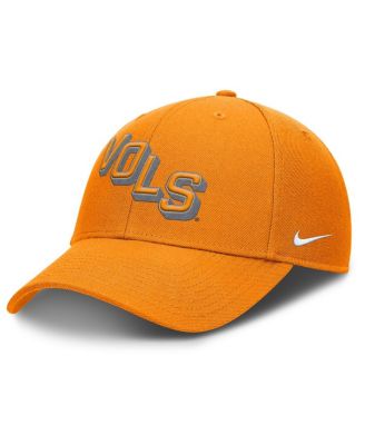 Мужская шапка Nike Tennessee Orange Tennessee Volunteers с регулируемой посадкой в прайм-тайм оранжевого цвета