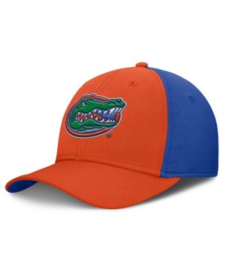 Мужская шапка Jordan Orange/Royal Florida Gators 2025 Sideline Rise Local Performance Flex Hat multi